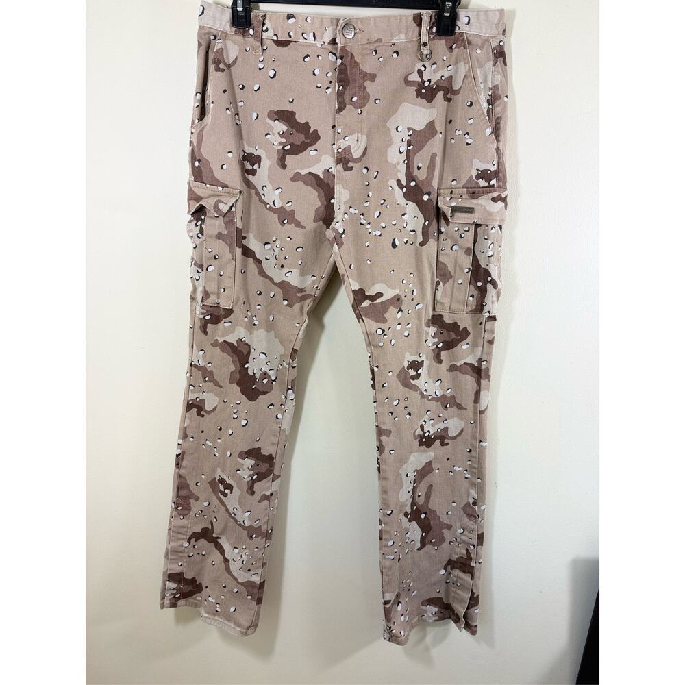 Trail Riding Mens Desert Camo Cargo Pants Combat Tactical